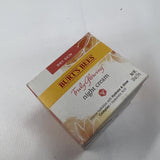 Burt's Bees Truly Glowing Night Creme Hydrate Hyaluronic Acid 1.8oz COMBINESHIP
