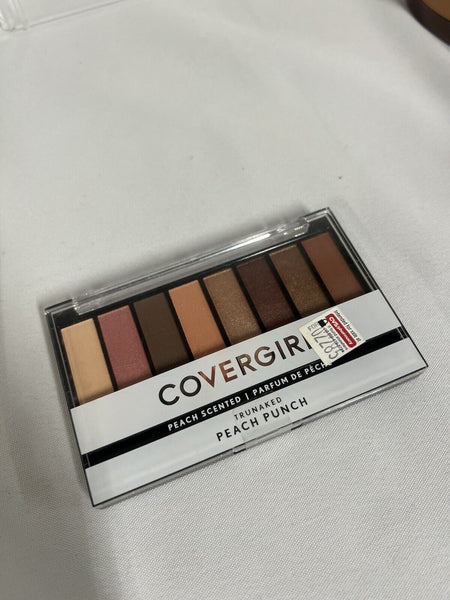 Covergirl Trunaked Peach Punch Eyeshadow Palette Pink Nudes Shimmer Matte
