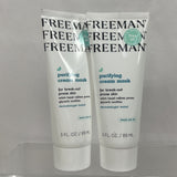 (2) Freeman Purifying Creme￼ Mask Leave On Blemishes 3oz COMBINE SHIP