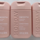 (3) Monday Smooth Conditioner Travel Size 1.69oz for Frizzy & Dull Hair