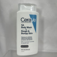 CeraVe SA Body Wash For Rough & Bumpy Cleanses & Exfoliate ￼10oz COMBINESHIP!
