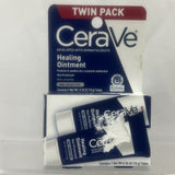 Cerave Healing Moisturizer Protectant Twin Pack 0.35 oz 10g Each
