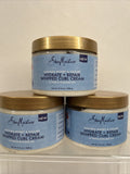 (3) Shea Moisture Manuka Honey & Yogurt Hydrate+Repair Whipped Curl Creme 11.5oz