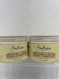 (2)Shea Moisture Jamaican Castor Oil Strengthen Grow Leave-In Conditioner 11.5oz