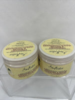 (2)Shea Moisture Jamaican Castor Oil Strengthen Grow Leave-In Conditioner 11.5oz