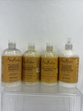(4) Shea Moisture Moisture Retention Shampoo Sea Kelp & Conditioner Hair 13oz