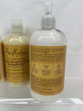 (4) Shea Moisture Moisture Retention Shampoo Sea Kelp & Conditioner Hair 13oz