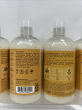 (4) Shea Moisture Moisture Retention Shampoo Sea Kelp & Conditioner Hair 13oz