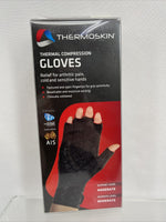 ORTHO ZONE Thermoskin Premium Black Arthritis Gloves PAIR Compression X Large 11