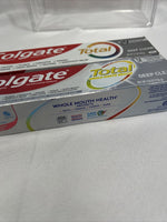 (2) Colgate Total Whole Mouth Health Deep Clean 4.8oz -