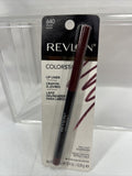 640 Raisin Revlon Colorstay Longwear  Lip Liner Mechanical Built In Sharpener
