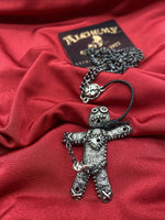 Voodoo Doll Pendant Necklace Alchemy Gothic P769  Magic Witch Power  IN HAND