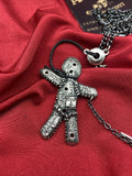 Voodoo Doll Pendant Necklace Alchemy Gothic P769  Magic Witch Power  IN HAND