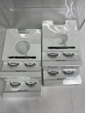 (4) Ardell Magnetic 110 False Lash Black Natural Look 4 Pairs Lash Only
