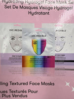 INC.redible FreshSkin This Way Hydrogel Masks Gift Set Vibe 3ct COMBINE SHIP