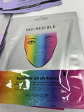 (6) INC.redible Hyaluronic Hydrogel Face Masks Gift Set ￼Dreamy Rainbow Vibes