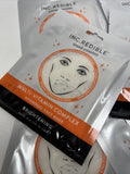 (6) INC.redible Hydrogel Brightening  Face Masks Gimme Vitamins Gift Set ￼
