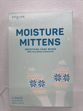 SpaLife Moisture Mittens Smoothing Hand Masks 2 Pairs Gift Set  COMBINE SHIP