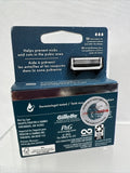 Gillette Intimate Pubic Hair Razor Cartridges 4 Razor Blade Refills COMBINE SHIP