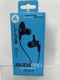 JLab Black JBuds Pro Signature Earbuds W Universal Mic + Track Control ￼ 031021