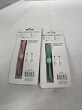 (2) Teal I-fan Portable Mini Breeze Fan  Cell Phone Compatible iphone Festival