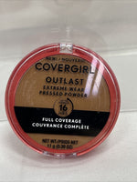 COVERGIRL 870 Toasted Almond Outlast Extreme Wear Pressed Powder COMBINE SHIP!