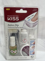 KISS Salon Dip #72050 KSD01 Professional Dipping System 40 Tips Acrylic Strength
