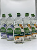 (5) 7th Seventh generation Clementine & lemongrass Lavander scent dish soap 19oz