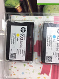 HP 933 Cyan, Magenta & Yellow Original Ink 3 Cartridges Combo Pack 5x7 Sheets!