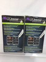 (2) Dark and Lovely 21 Original Black SoftSheen-Carson Go Intense Hair Color Dye