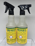(2) Mrs. Meyer'S Aromatherapeutic Honeysuckle  Multi surface Cleaner Spray 16oz