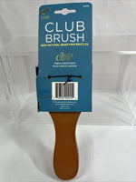 Titan Wood Club Brush #945 100% Natural Boar Firm Bristles Premium Collection