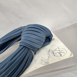 Hive and Co. Headbands Silky Sky Blue  Texture Knotted Twist Ribbed