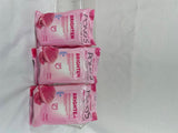 (3) Pond's Vitamin Micellar Makeup Remover Facial Wipes Brighten Rose Vitamin B3