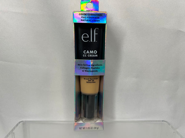 E.l.f. Camo Light 240 Warm CC Cream SPF 30 full coverage 1.05 oz
