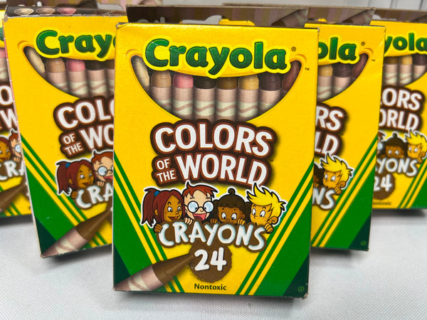 (5) Crayola Crayons colors of the world Crayon Colors