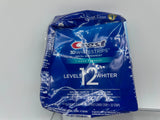 Crest 3D 1 Hour Express Whitestrip Levels 12 - 10 Treatments =20 Strips 3/25